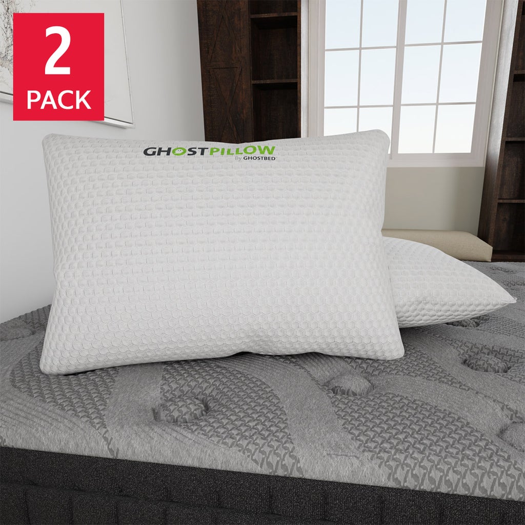 GhostBed adjustable pillow 2-pack
