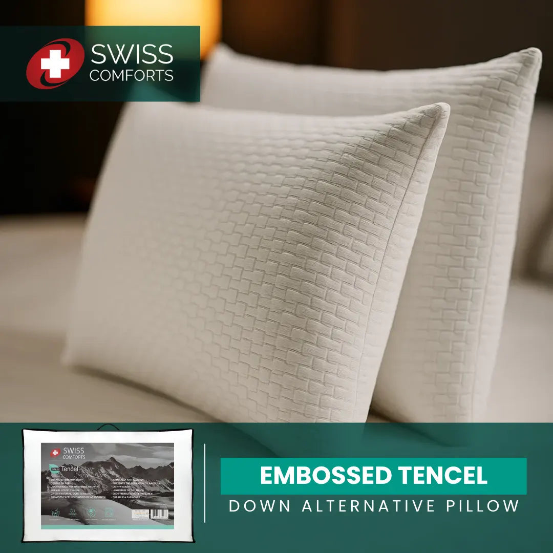 Swiss Comforts Tencel pillow 2-pack